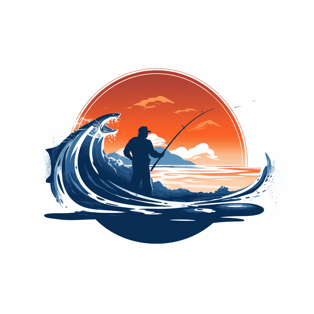 Logo surfcasting pesca